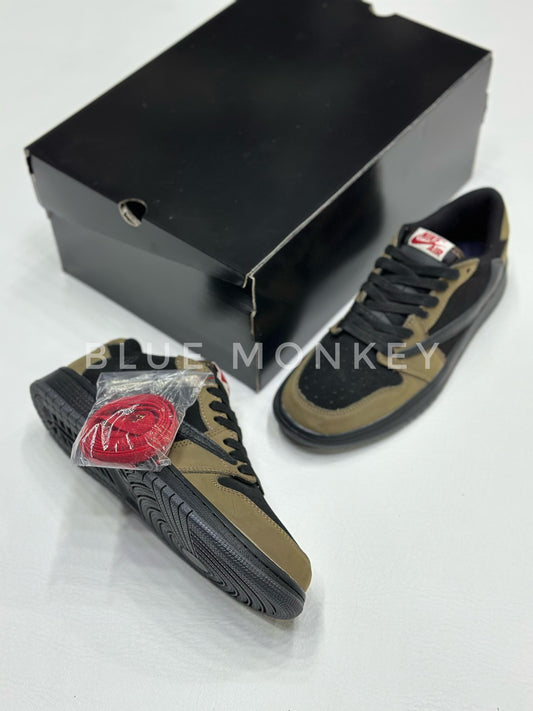 Air Jordan 1 Low x Travis Scott Velvet Brown