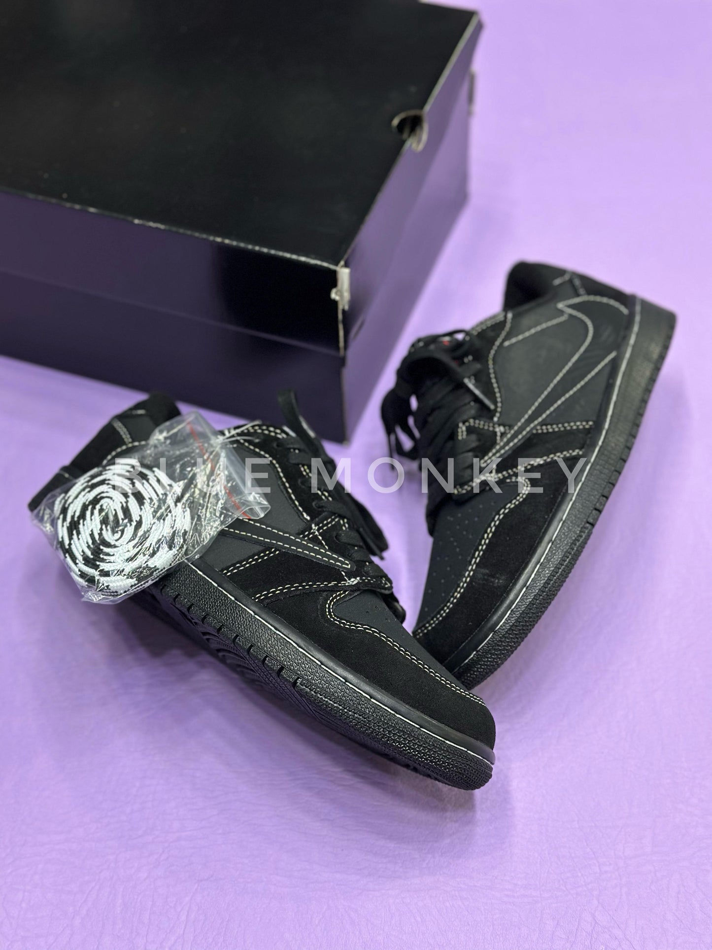 Air Jordan 1 Low OG TS Travis Scott - Black Phantom