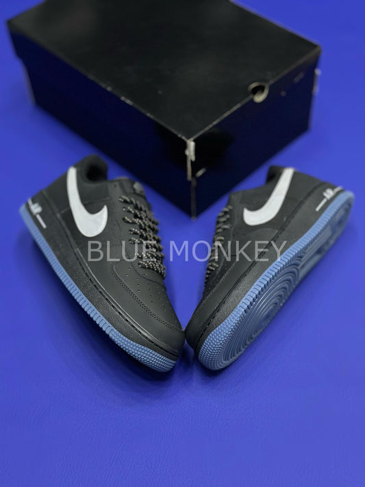 Nike Air Force One Anthracite Reflective Silver