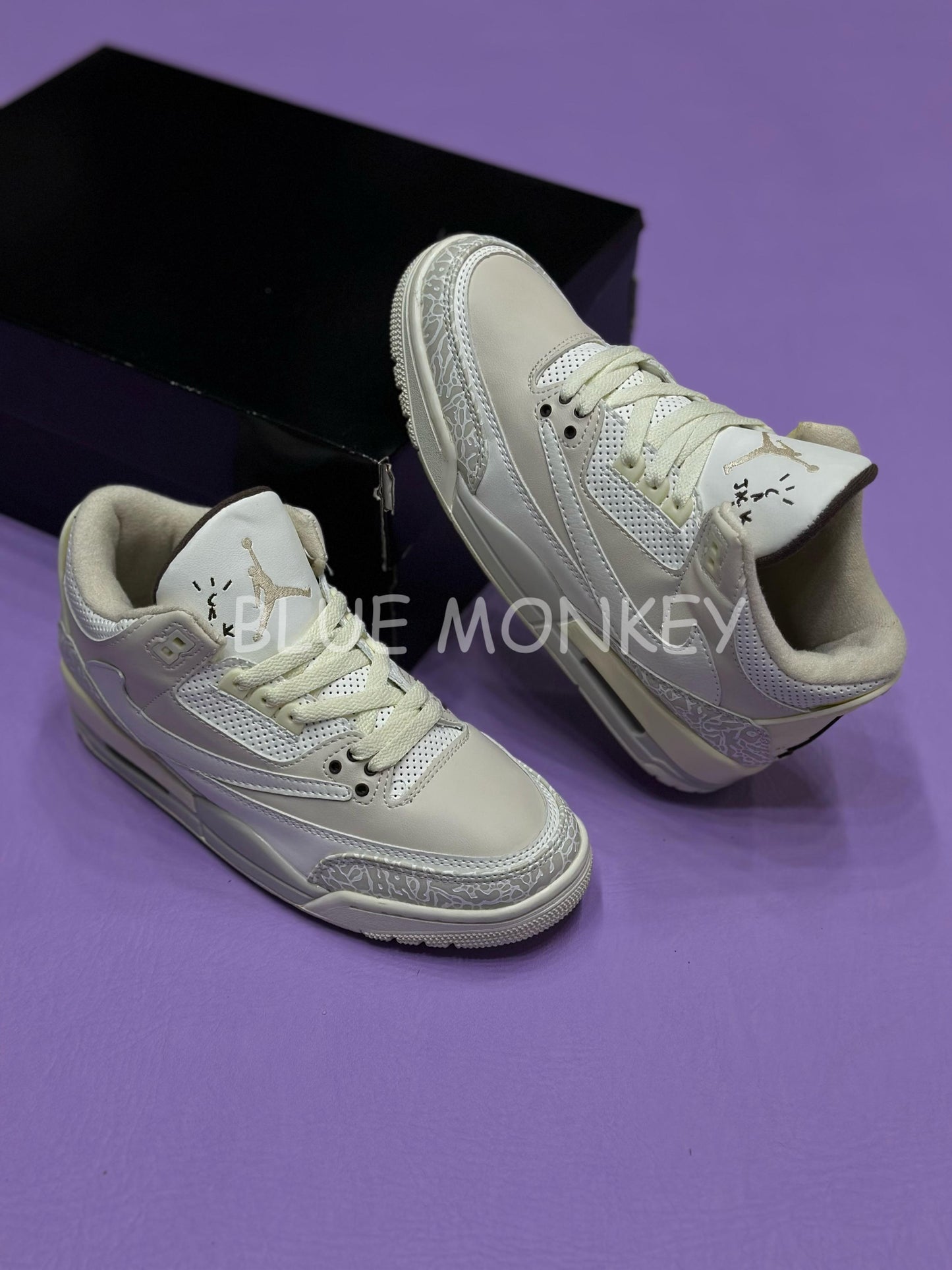 Nike Jordan Retro 3 Travis Scott white