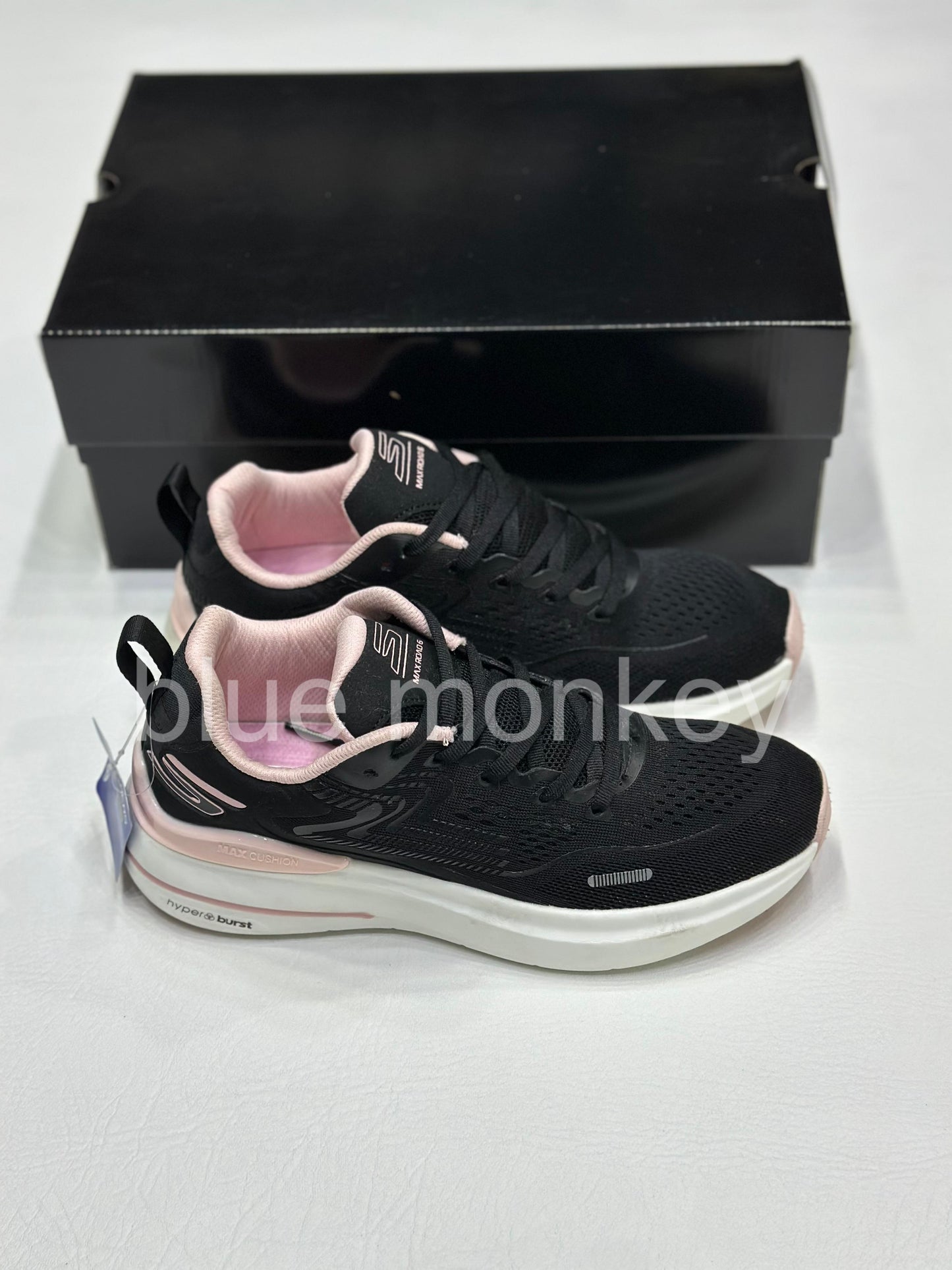 SKECHERS BLACK/PINK SK GO V2