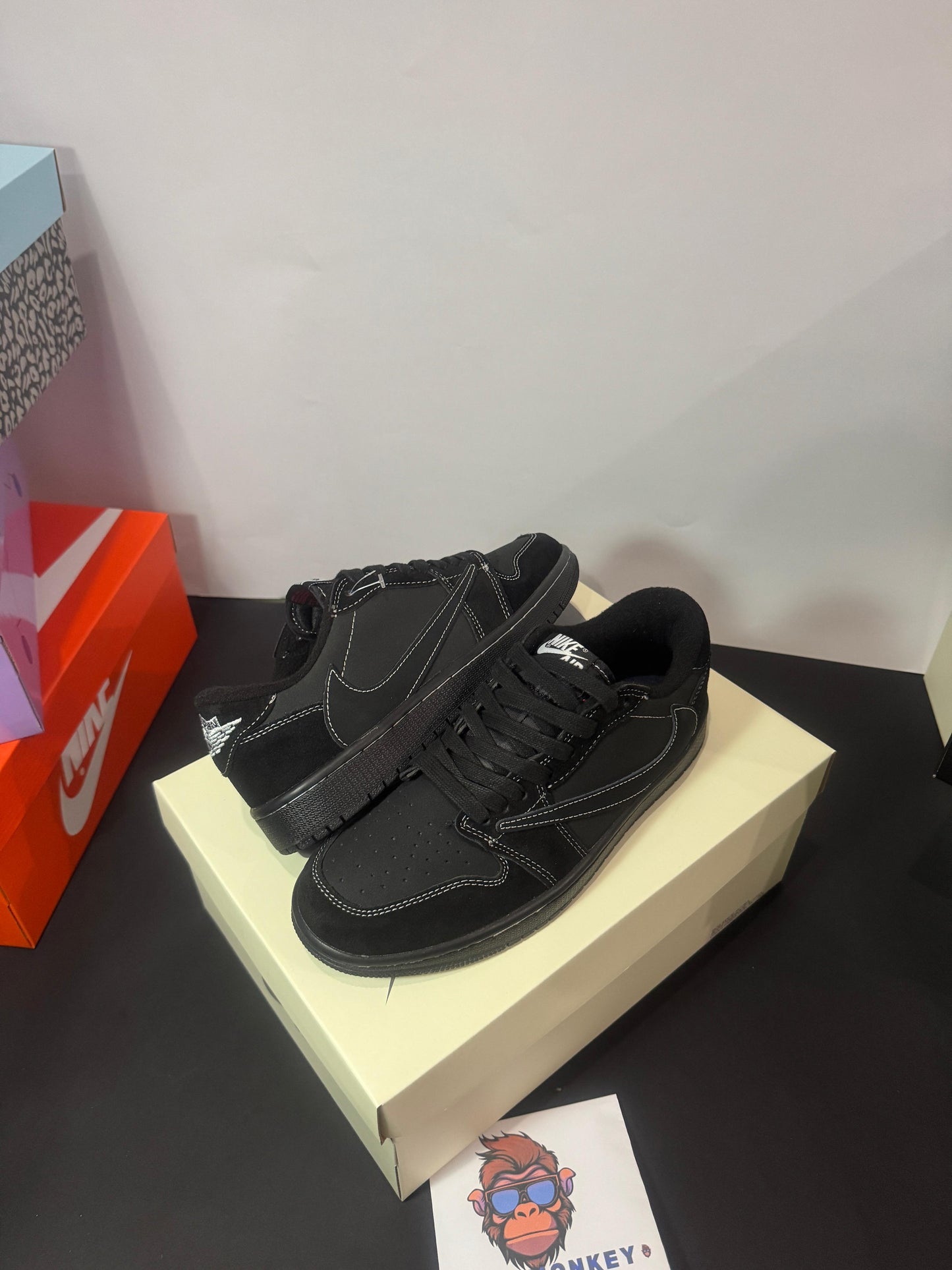 Air Jordan 1 Low OG TS Travis Scott - Black Phantom