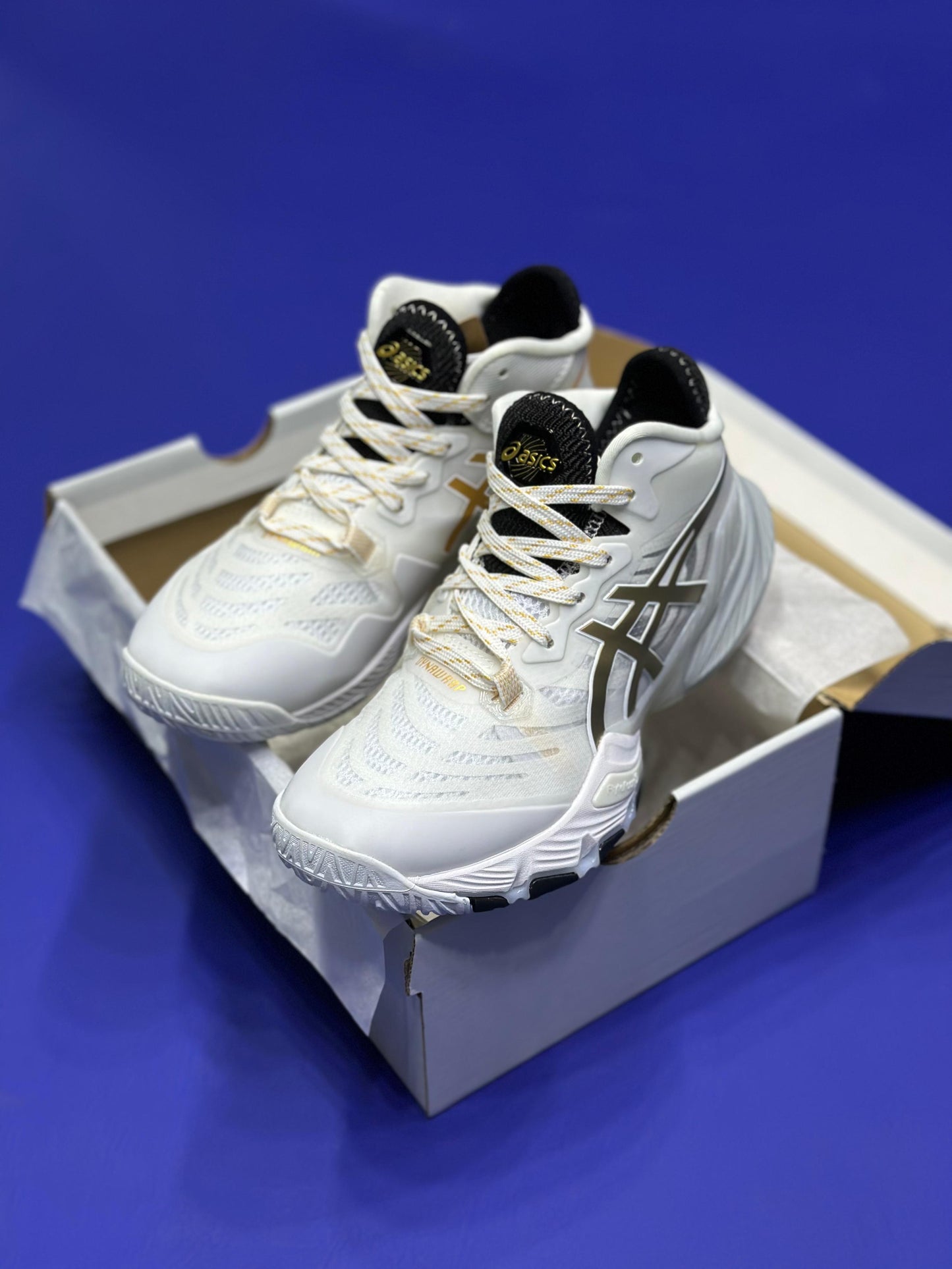 Asics Metarise White Pure Gold