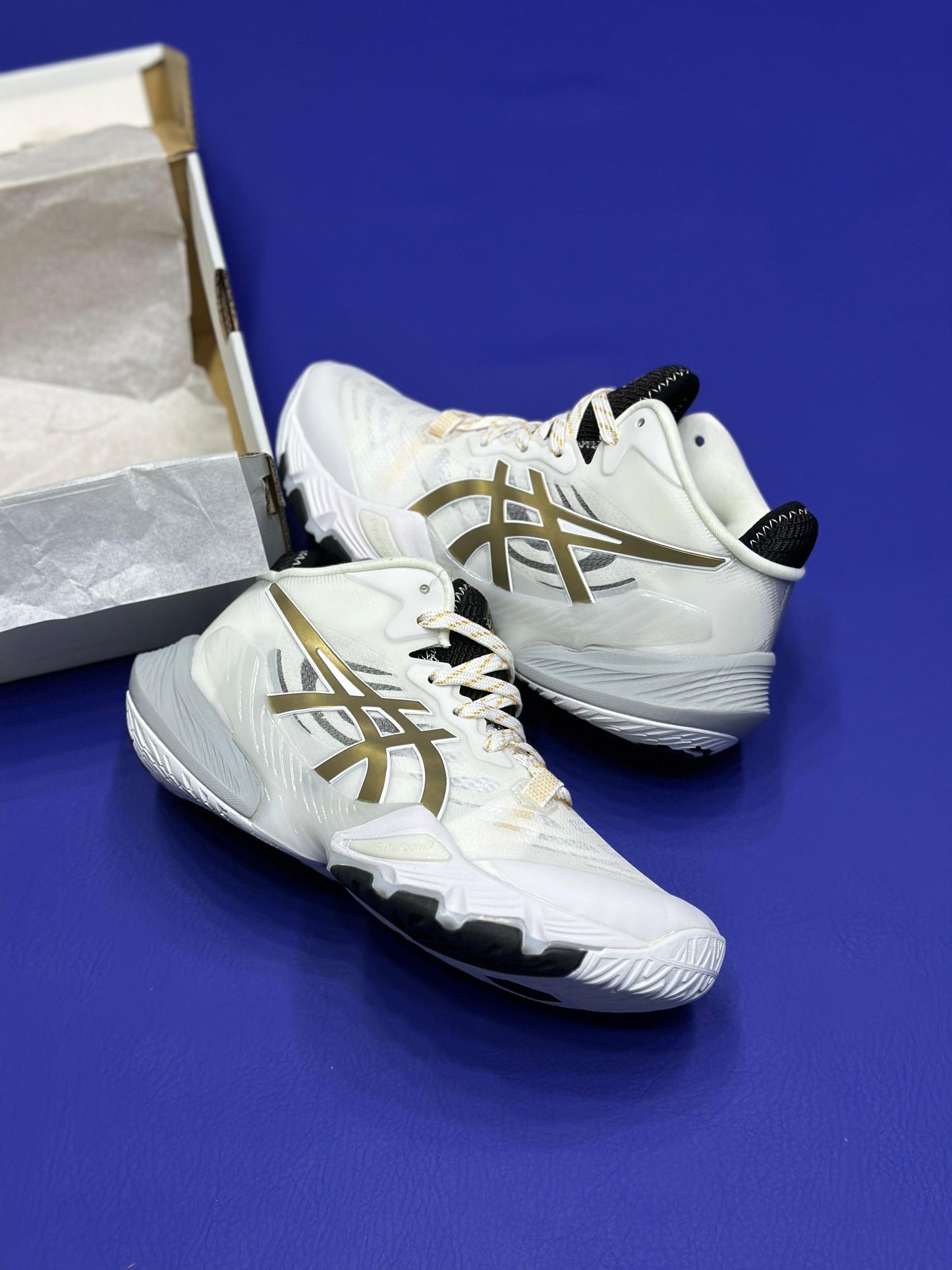 Asics Metarise White Pure Gold