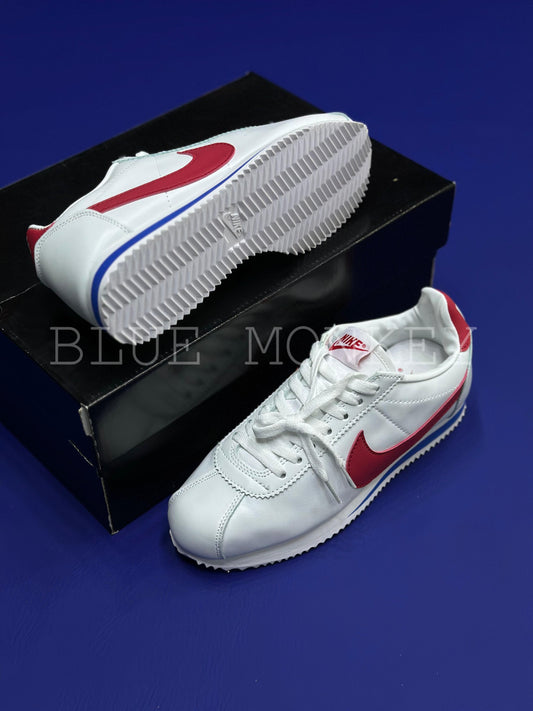 Nike Cortez Leather White /Red