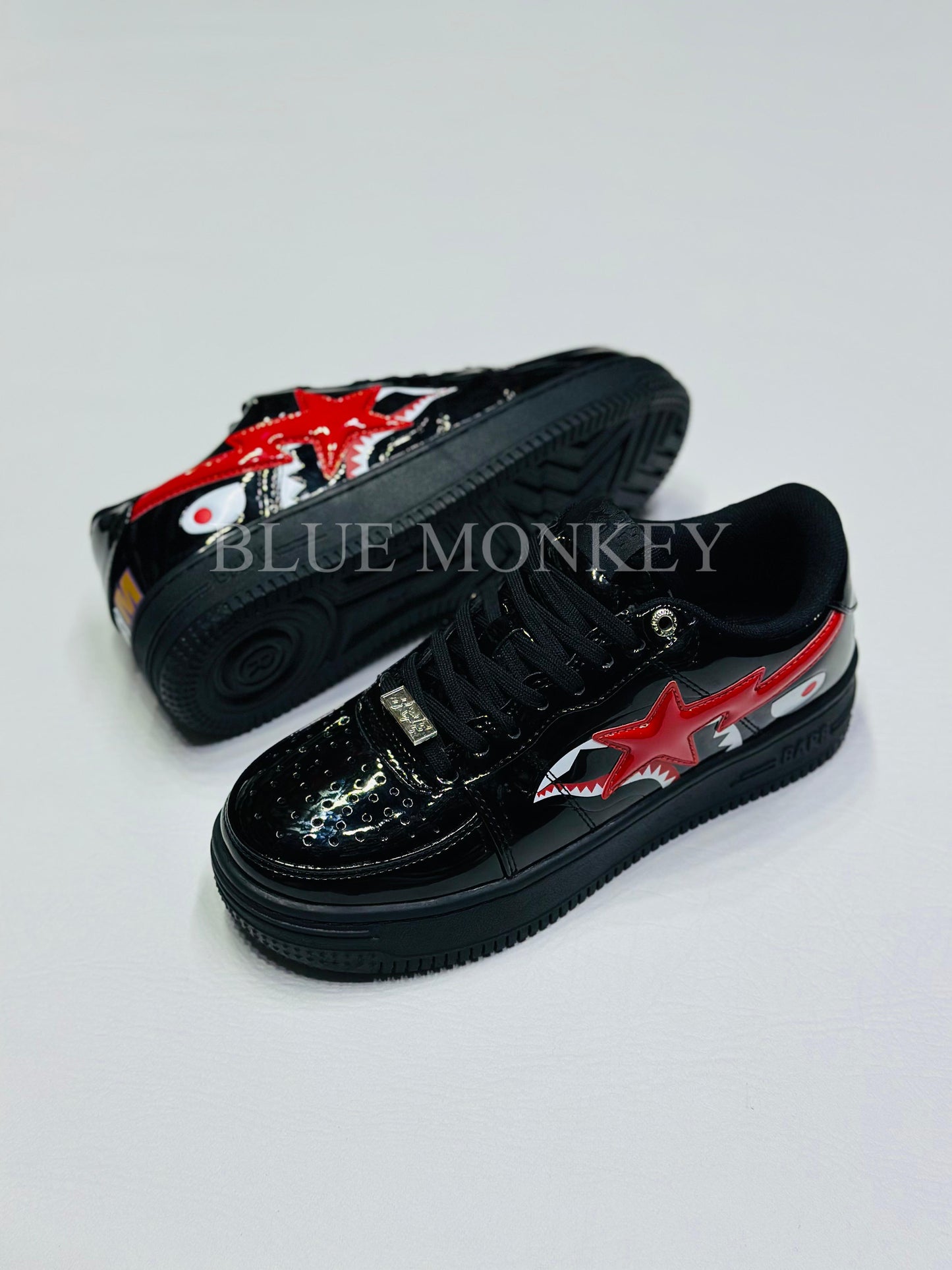 A Bathing Ape BAPE Sta Low Shark Black