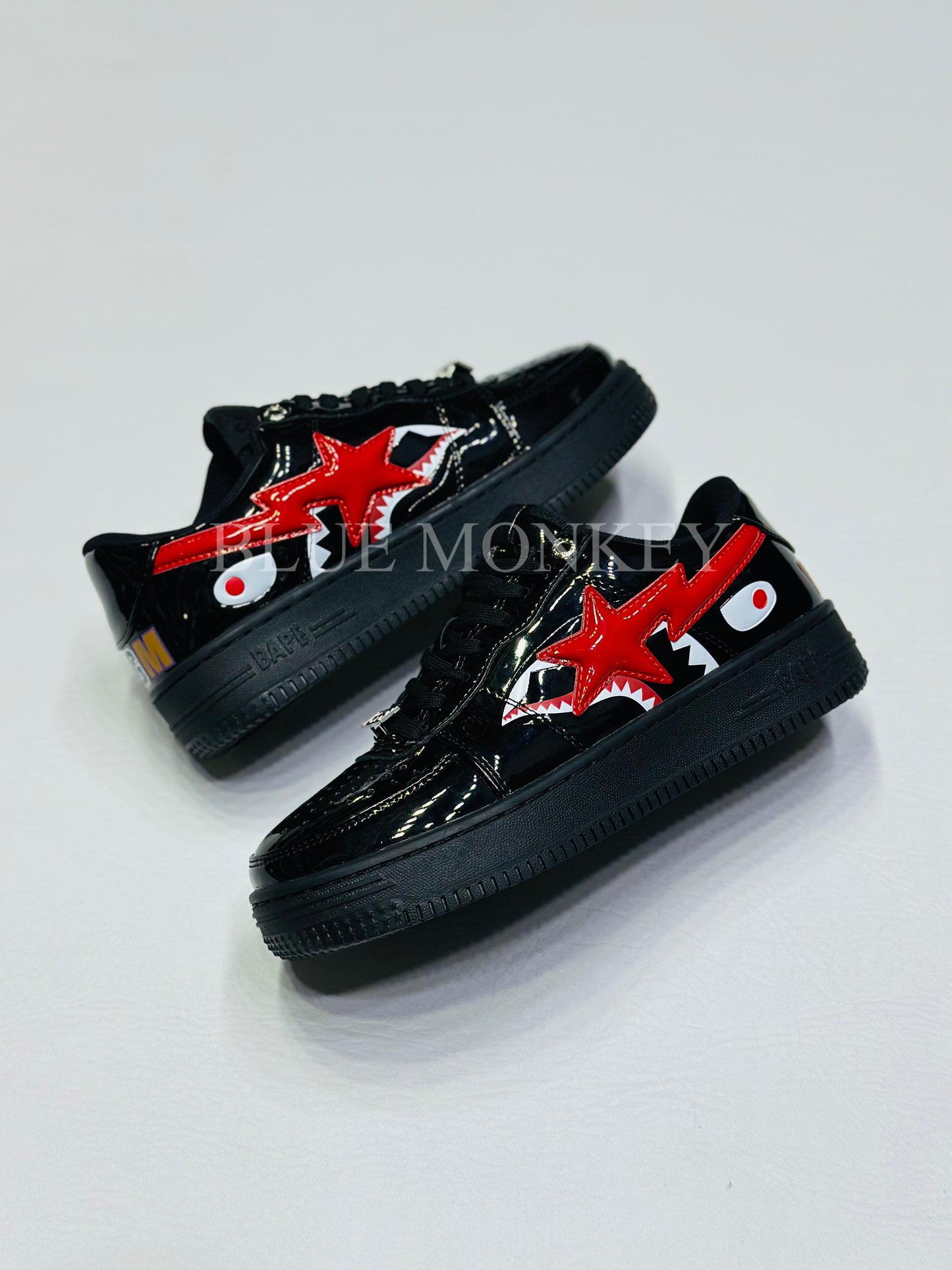 A Bathing Ape BAPE Sta Low Shark Black