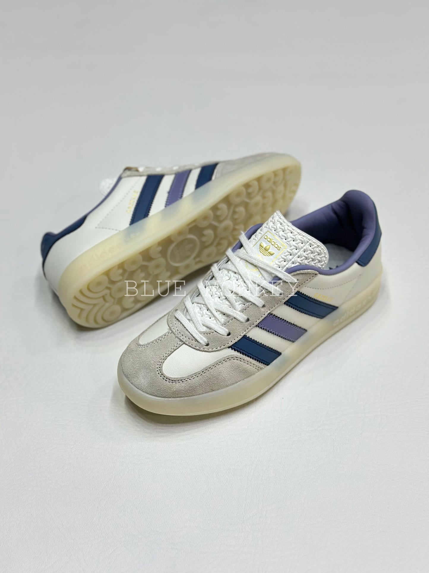 Adidas Tenis Gazelle Indoor - Blanco