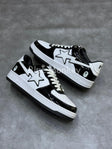A Bathing Ape Bape Sta Low "Black/White"