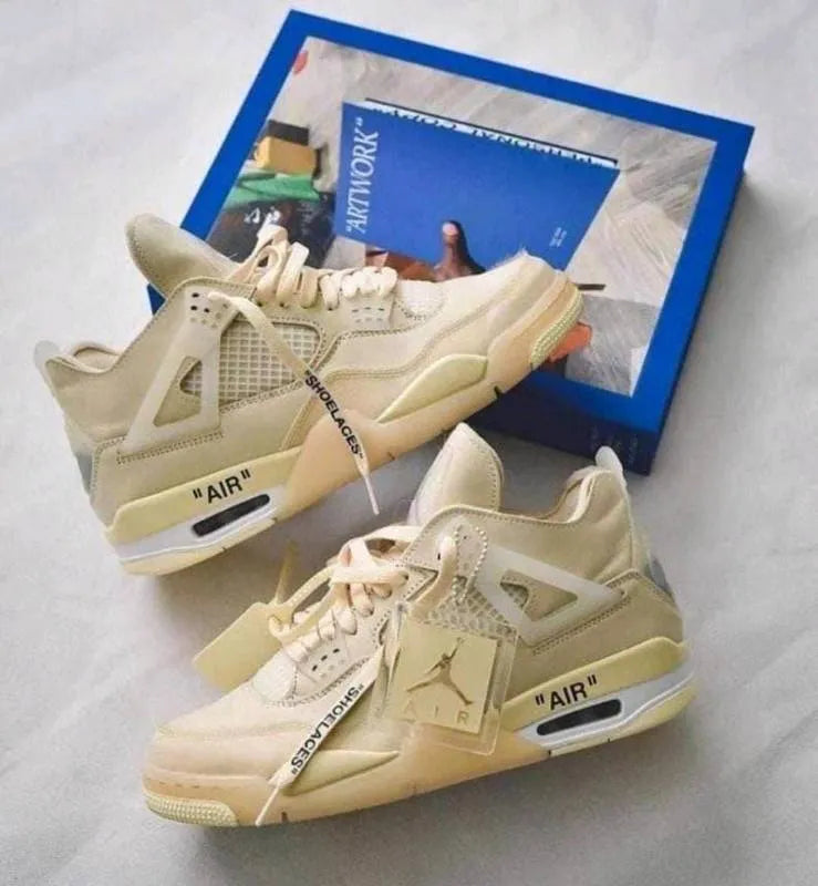 Jordan 4 x off white on sale