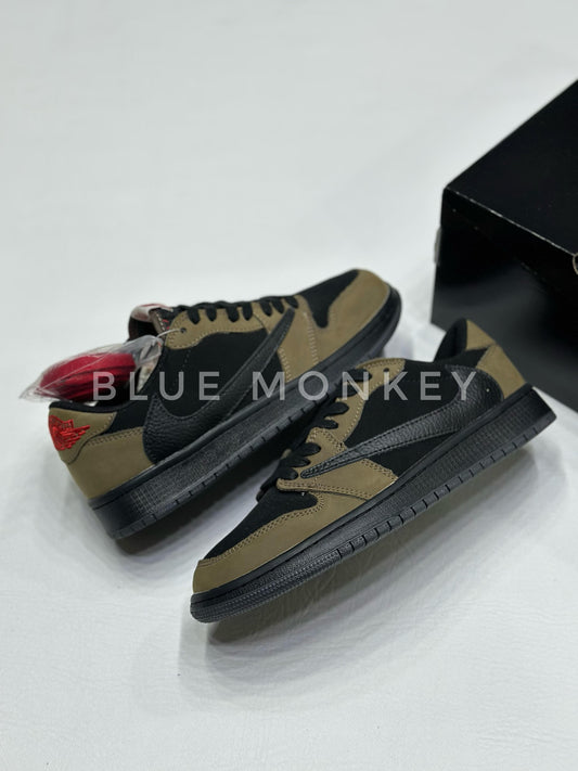 Air Jordan 1 Low x Travis Scott Velvet Brown
