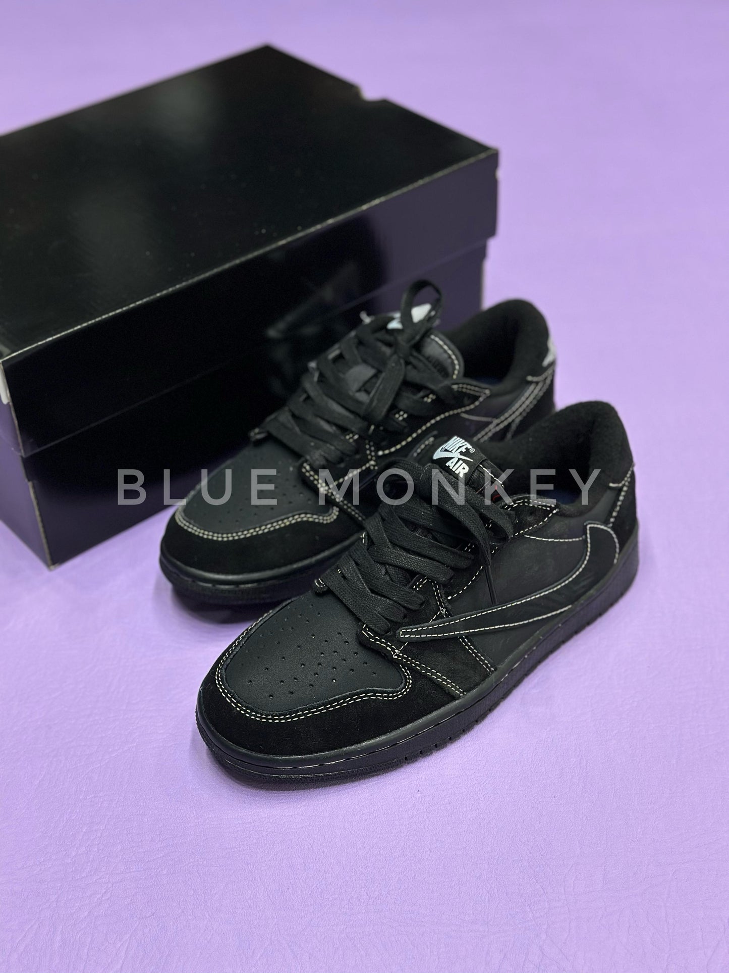 Air Jordan 1 Low OG TS Travis Scott - Black Phantom