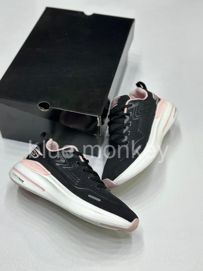 SKECHERS BLACK/PINK SK GO V2