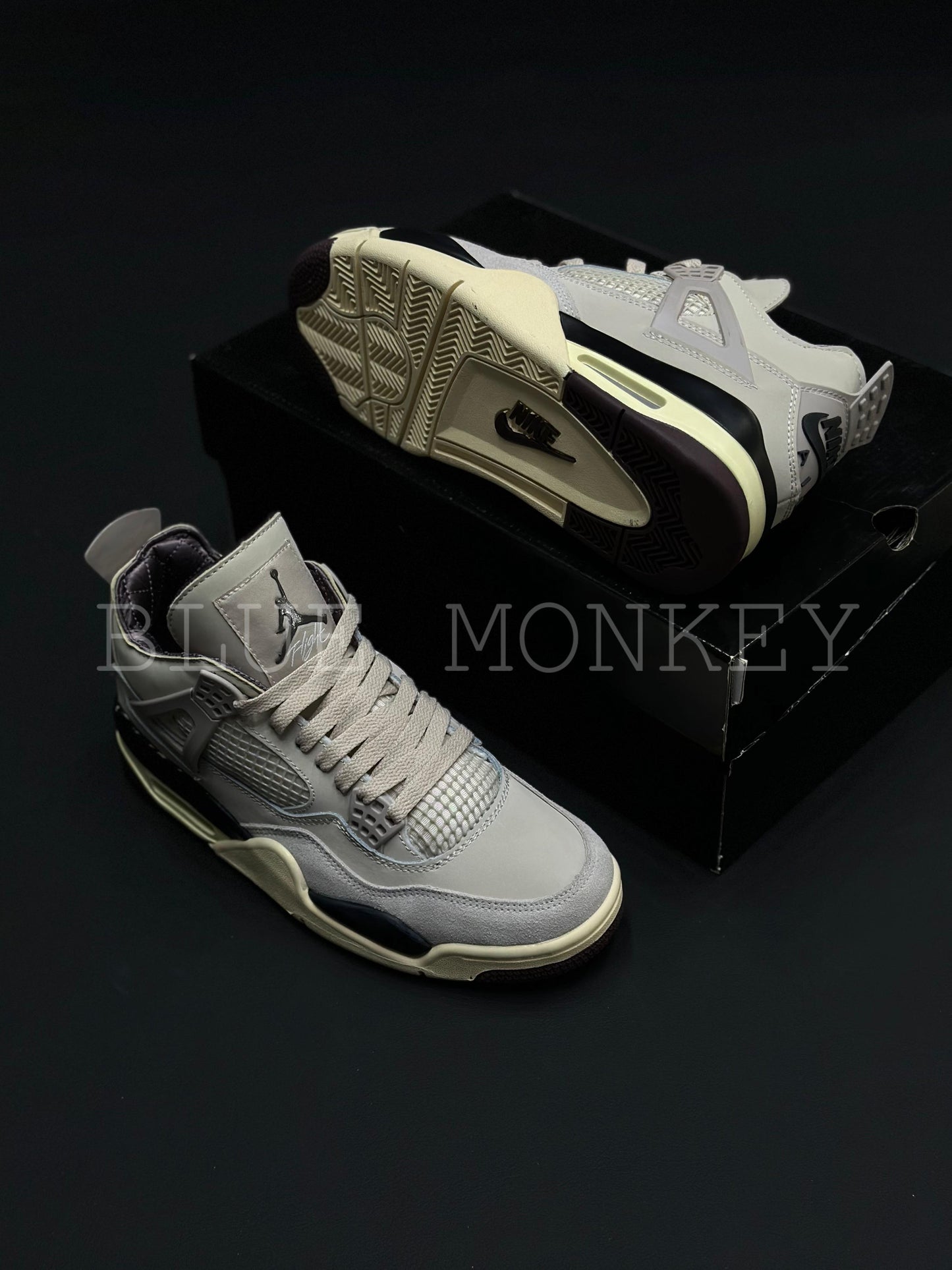 Air Jordan retro 4 a ma maniere Beige