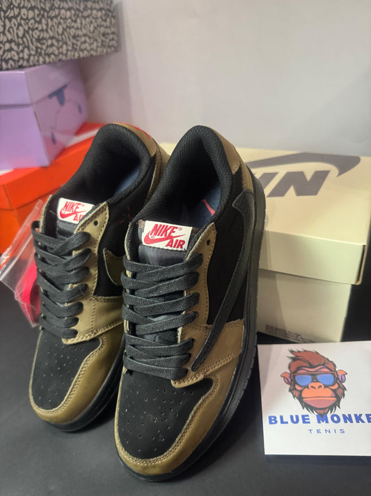Air Jordan 1 Low x Travis Scott Velvet Brown