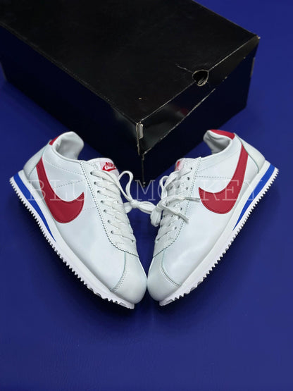 Nike Cortez Leather White /Red