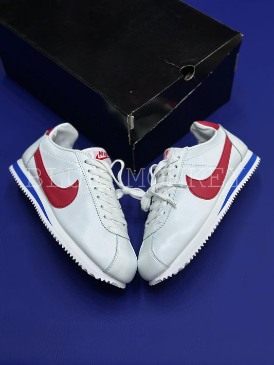 Nike Cortez Leather White /Red