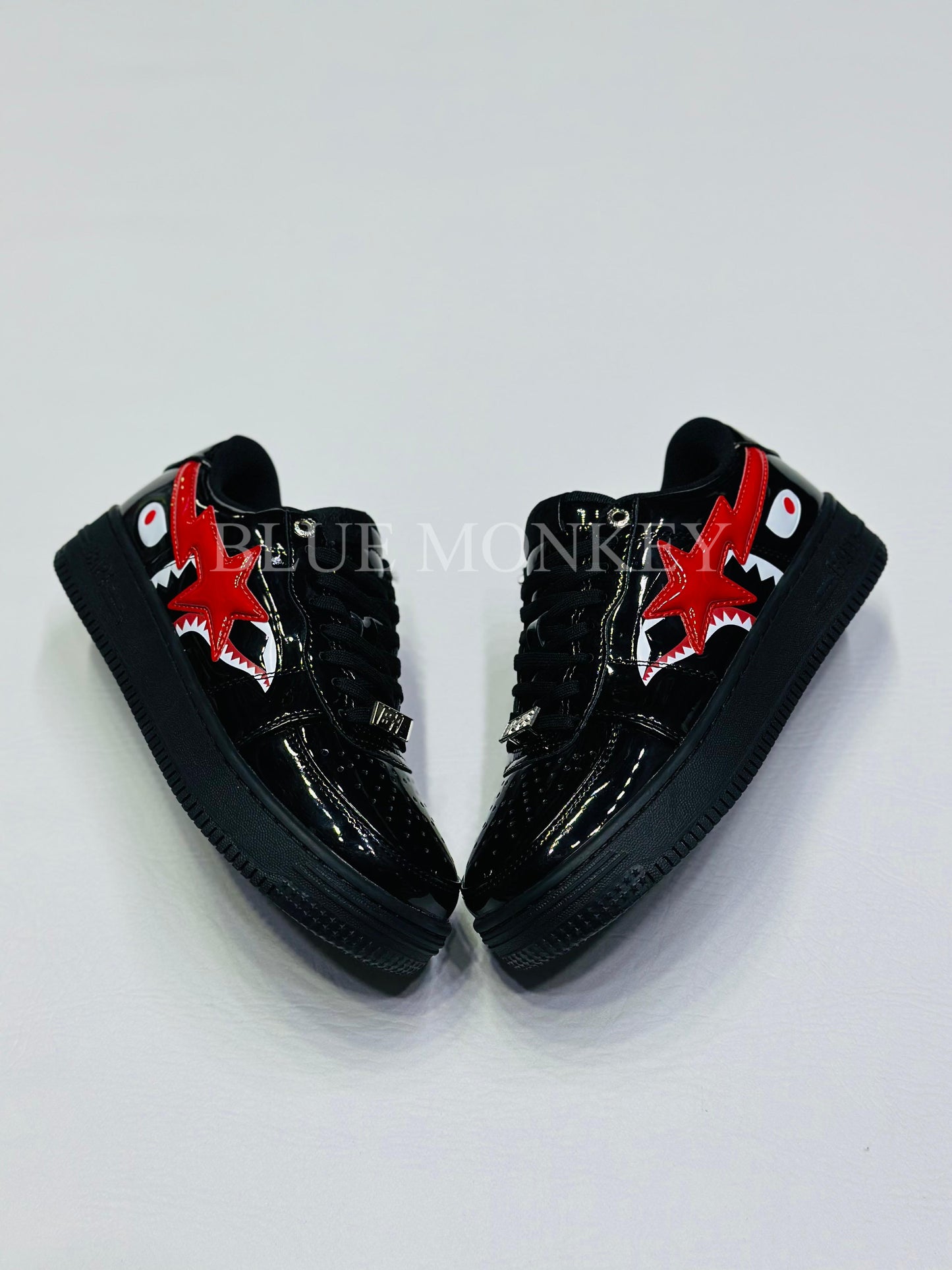 A Bathing Ape BAPE Sta Low Shark Black