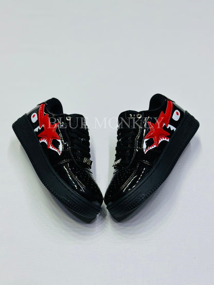 A Bathing Ape BAPE Sta Low Shark Black