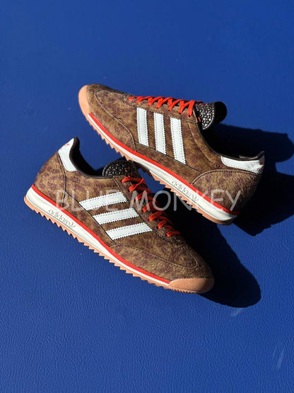 Adidas SL 72 OG White Leopard