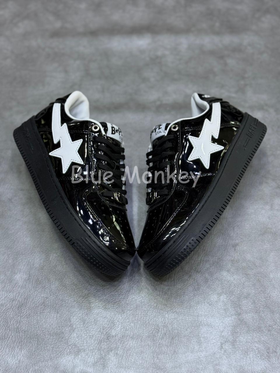 Ape Bape Sta #2 Black Patent