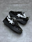 Ape Bape Sta #2 Black Patent