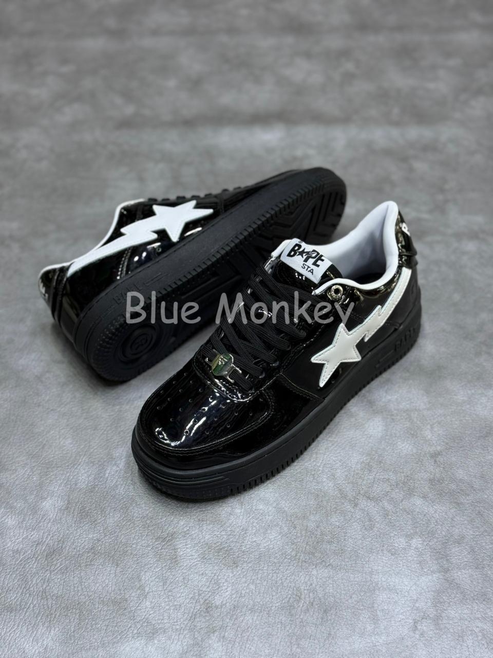 Ape Bape Sta #2 Black Patent
