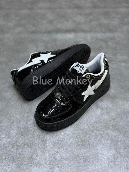 Ape Bape Sta #2 Black Patent