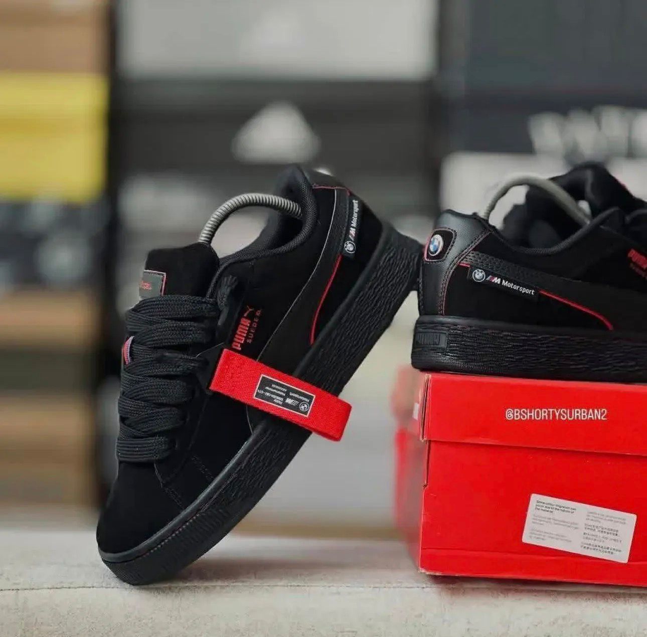 Puma Suede XL x Motosport BMW - Black