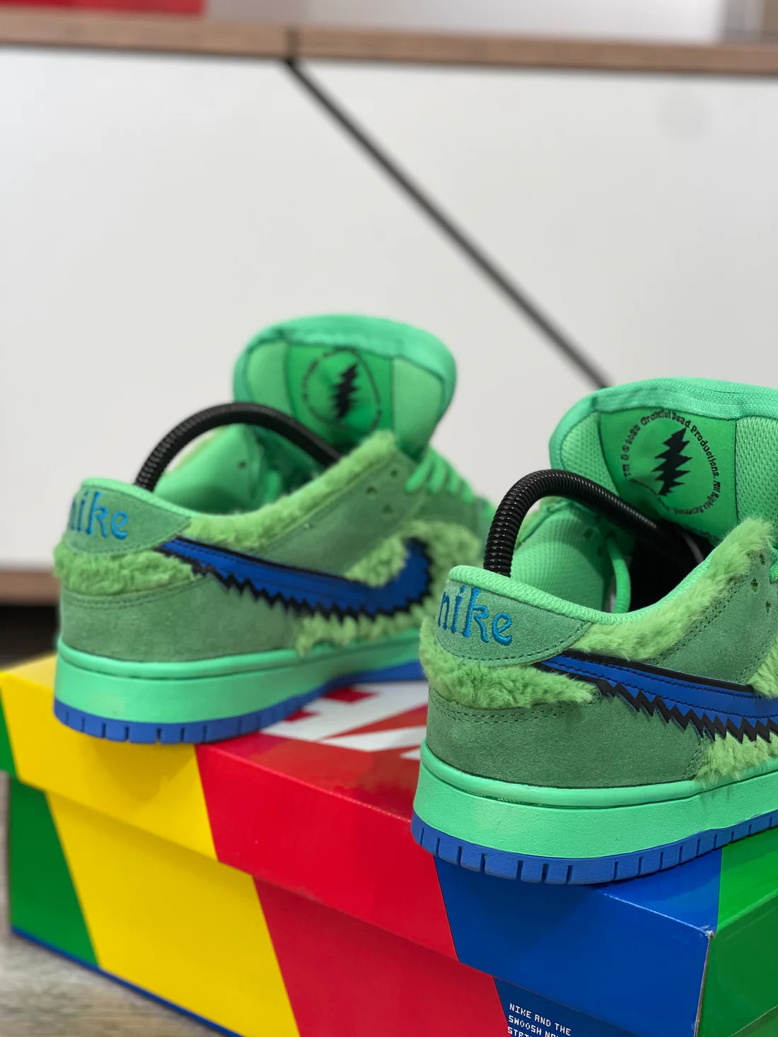 Nike SB Dunk Grateful Dead Green