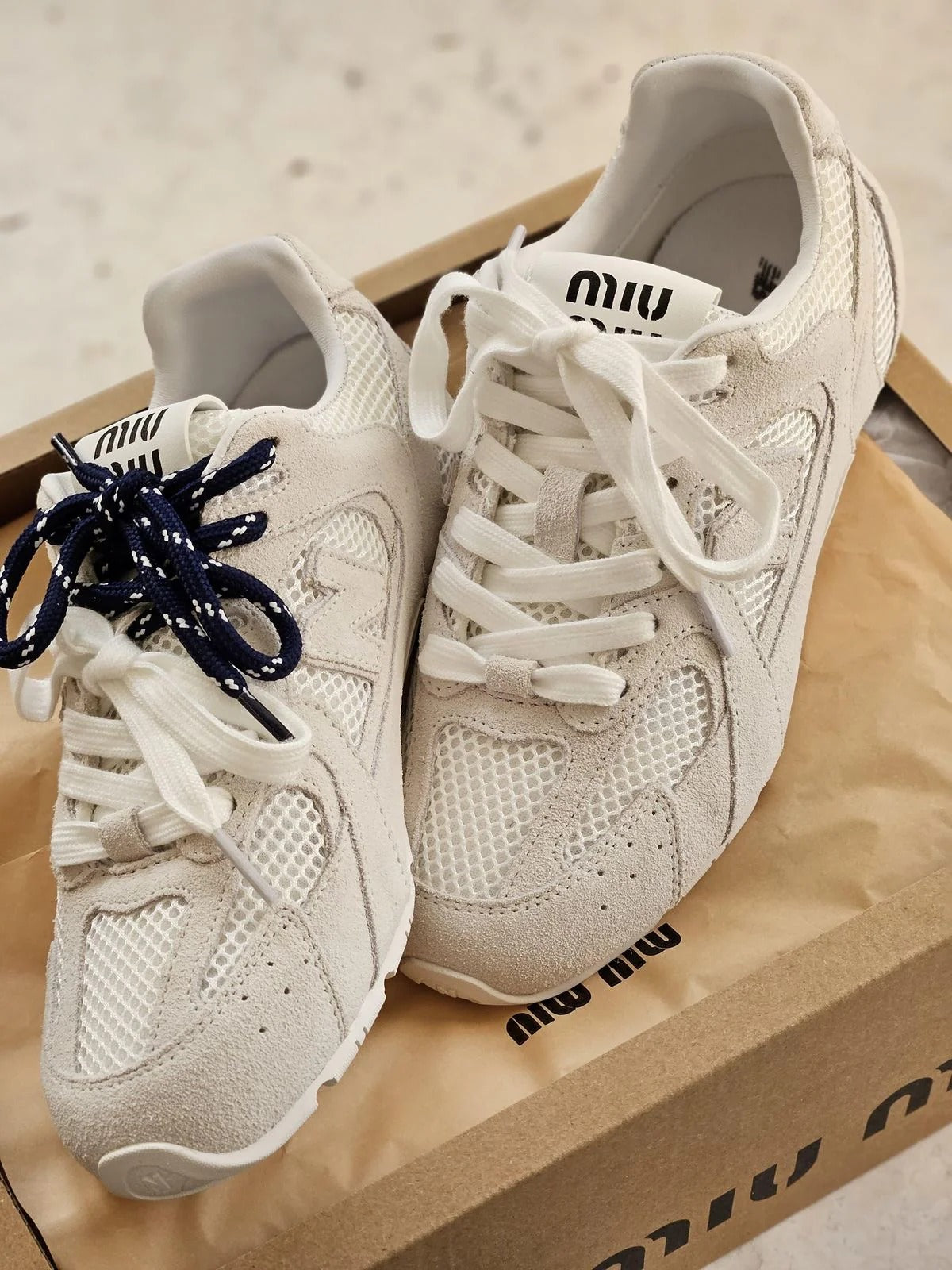 New Balance 530 x Miu Miu White