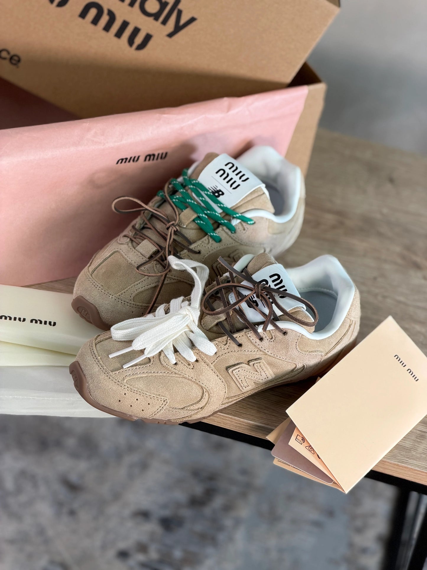 New Balance 530 SL Miu Miu Brown